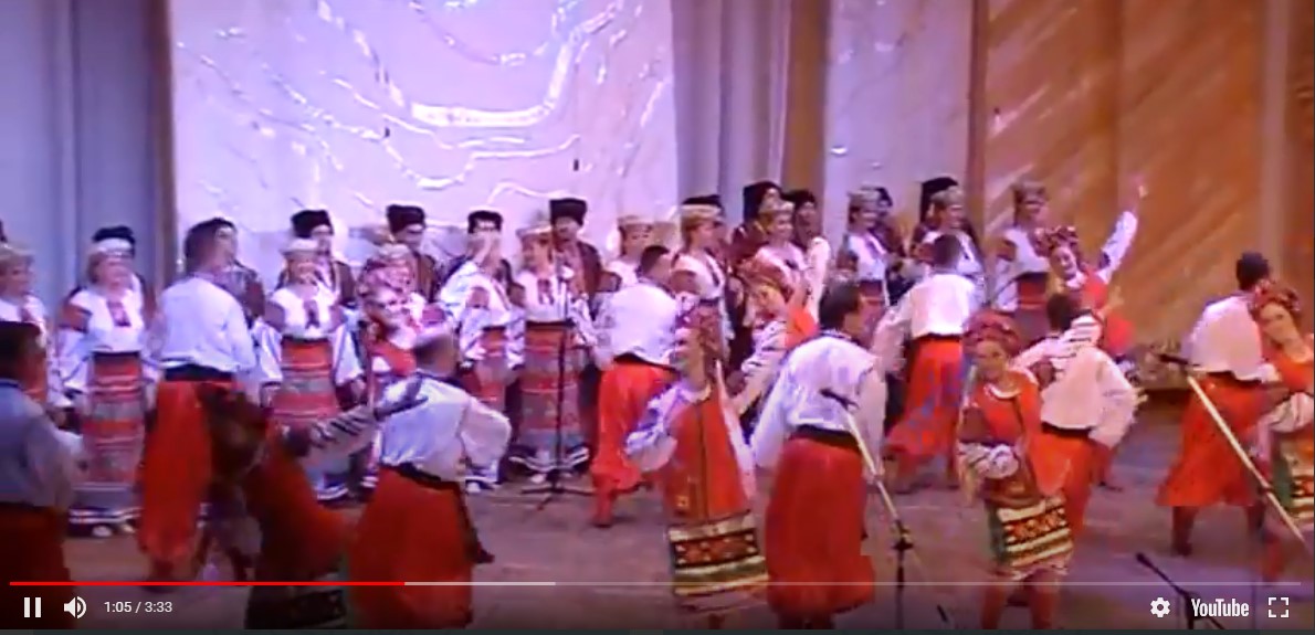 Академічний ансамбль пісні і танцю “Поділля”.”Гопак” Вокально – хореографічна композиція