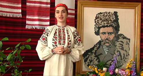 Уривок з поеми «Катерина» читає Юлія Цупринюк